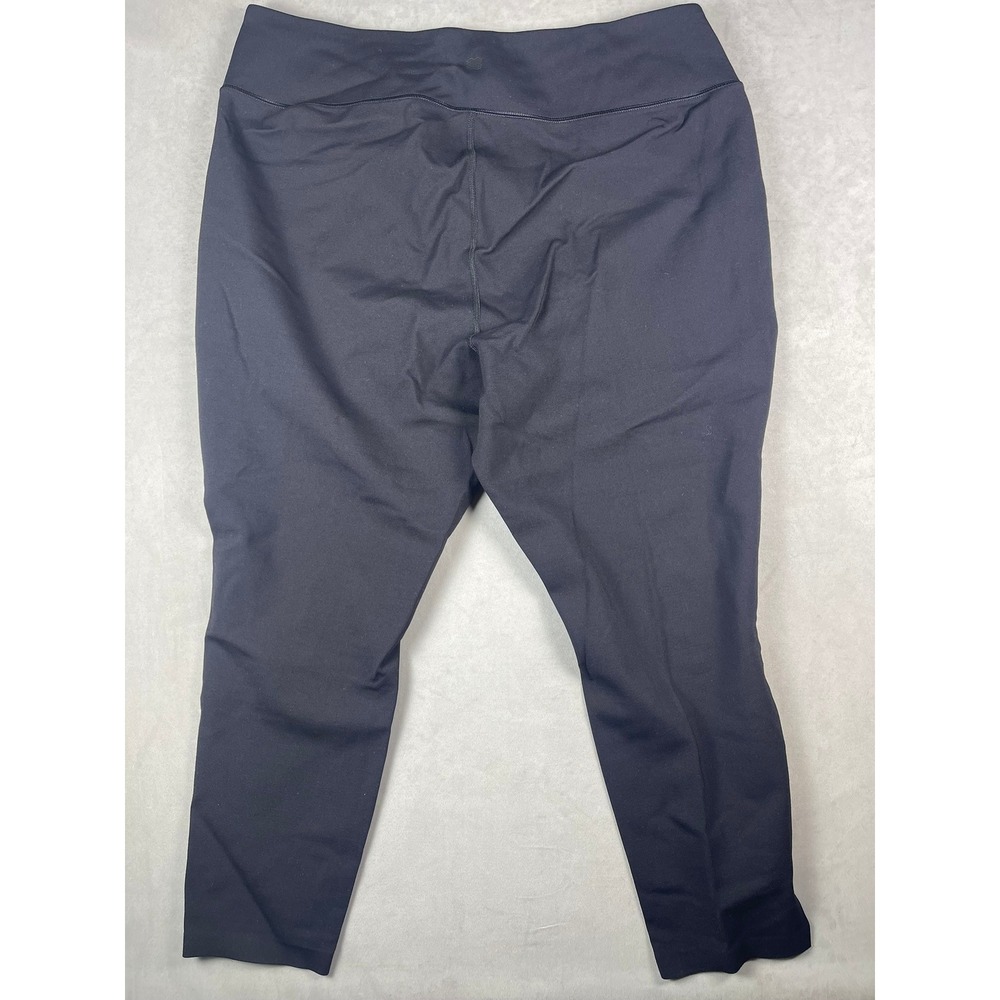 FLX Mens Black Athletic Pants 2X-Short Zip Pockets Stretch Athleisure Activewear - Picture 6 of 7